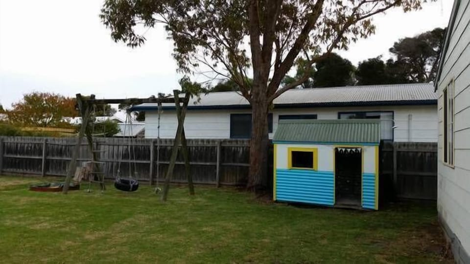 Kids cubby house and play equipment