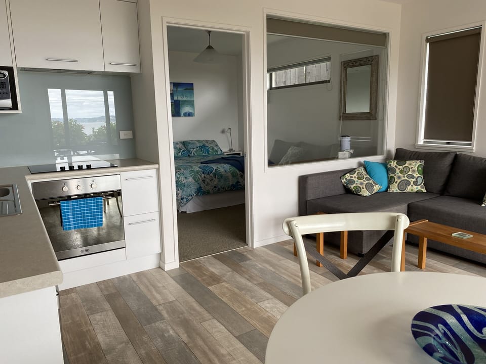 Kitchen, Dining and lounge.