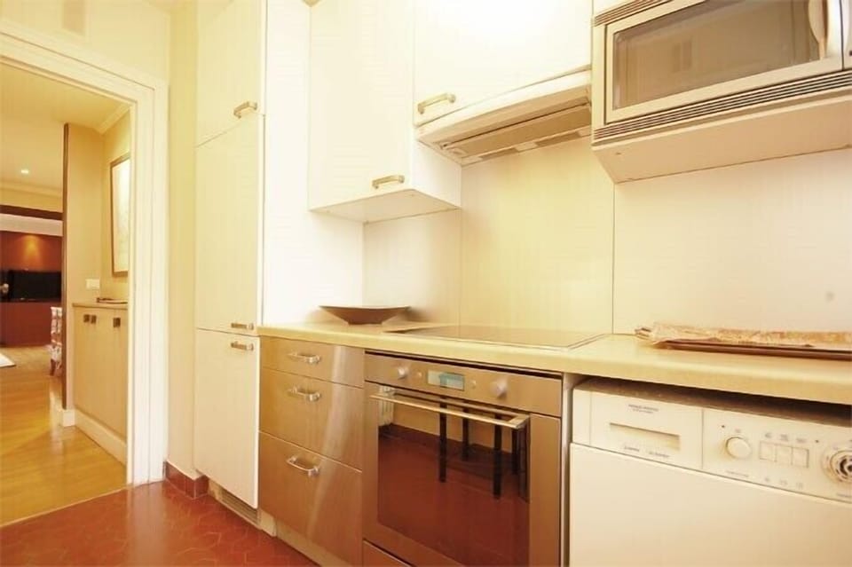 kitchen furnished with all the best furnitures