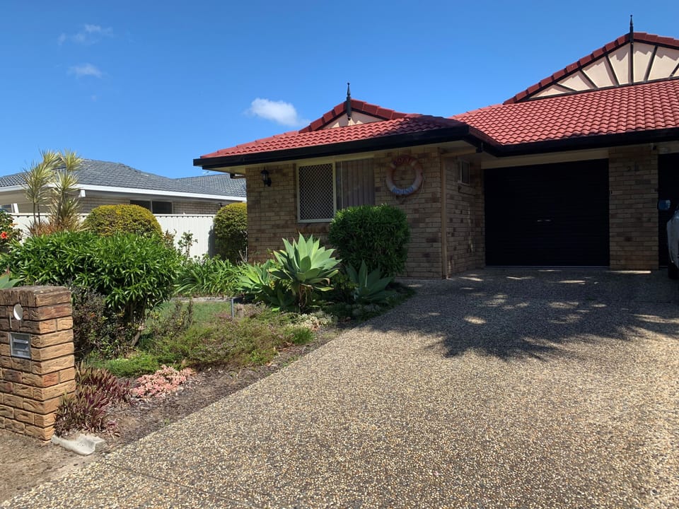 front of duplex
