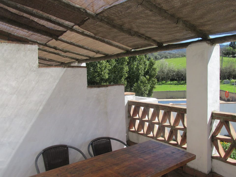 Shaded outdoor area