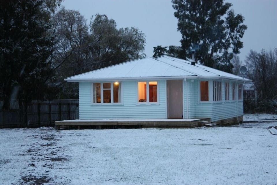 The snow house on 1/4 of an acre