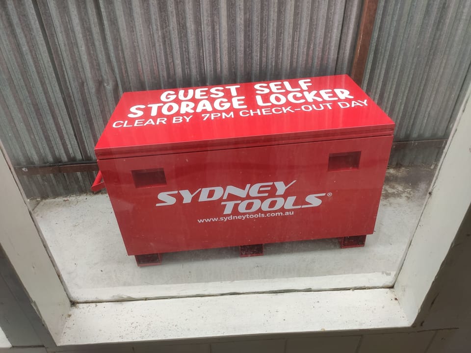 Guest luggage storage post check-out