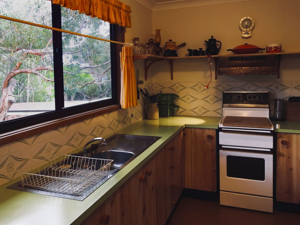 Simple kitchen will all the necessities