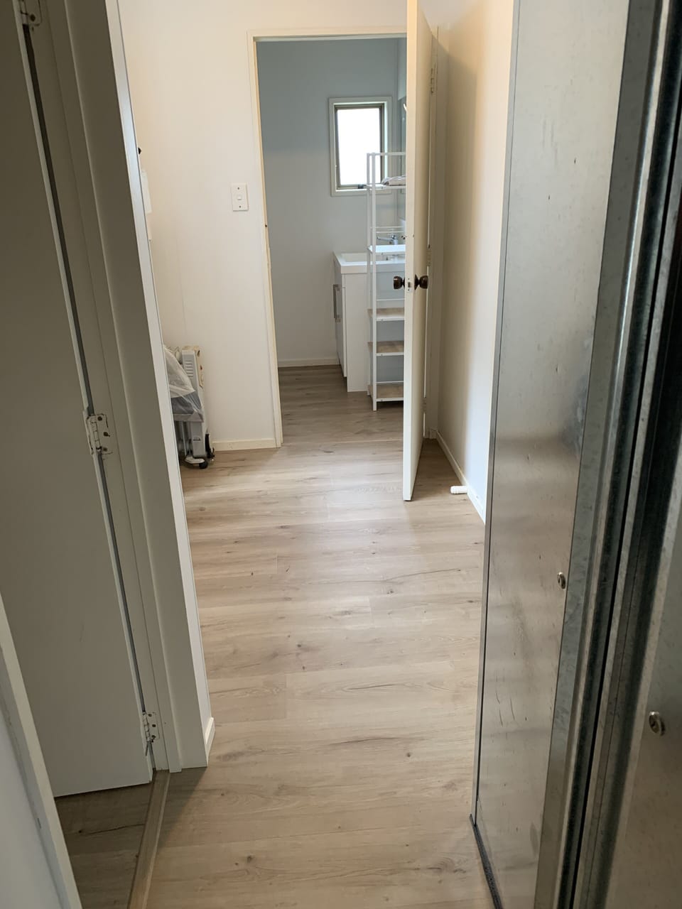 toilet, laundry, bathroom back area
