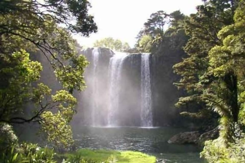 Whangarei Falls 4km away
