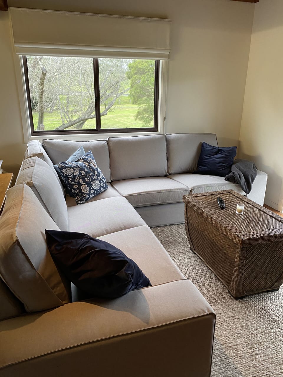 Large, luxurious lounge for relaxing