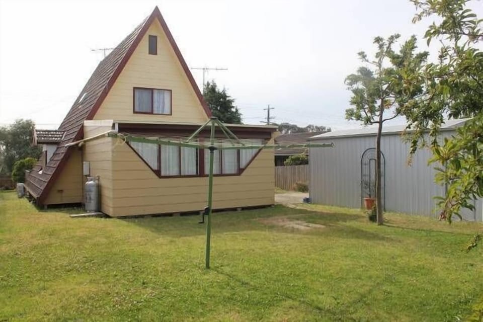 Rear of house