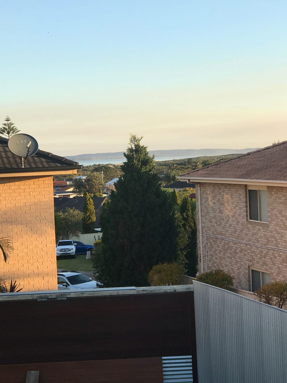 Back deck view