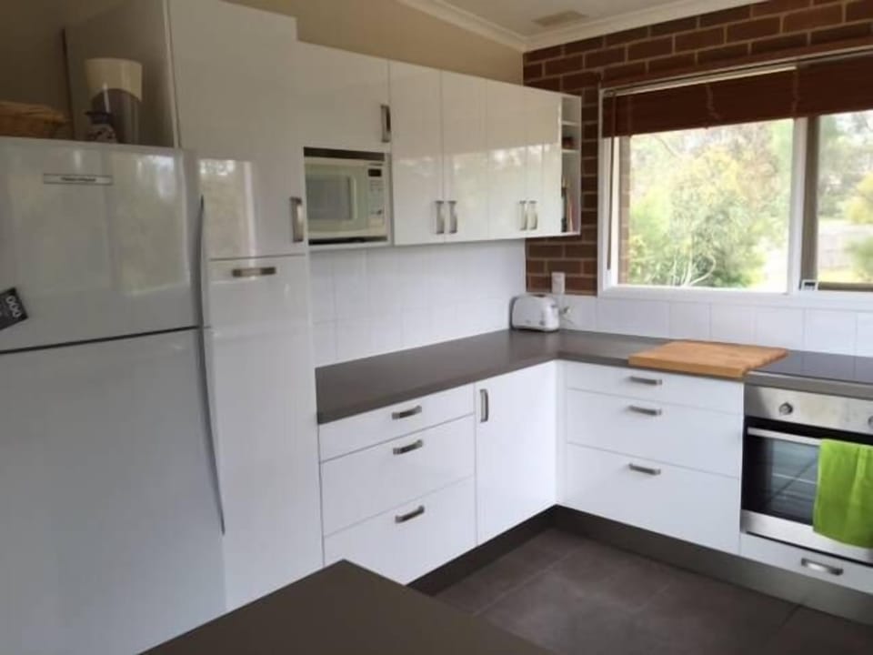 Large kitchen with everything you might need to cook up a delicious feast.