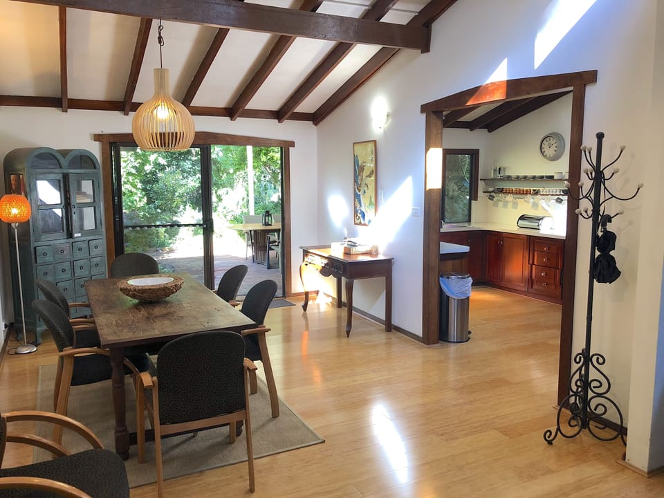 Dining through to kitchen