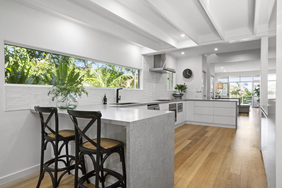Modern well equipped kitchen