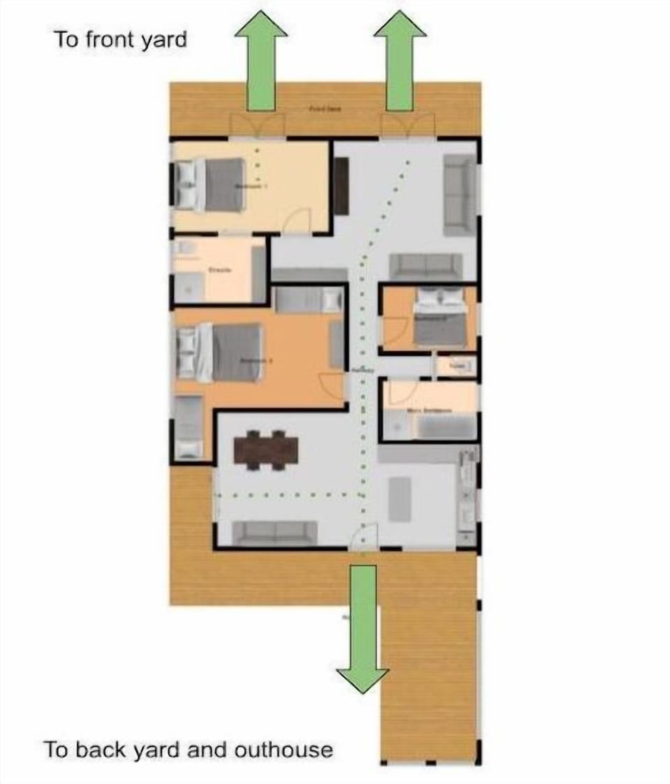 Summer Loving floor plan of house