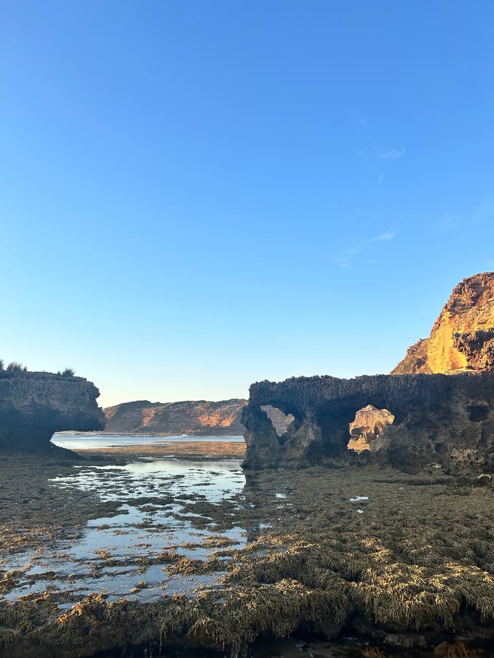 Number 16 Beach at low tide
