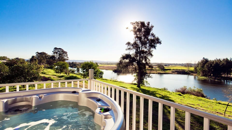 Spa with the best views in the Hawkesbury