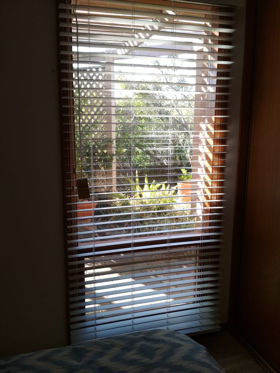 Private, garden views from every bedroom.