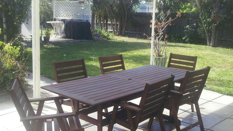 Under cover area -rear yard