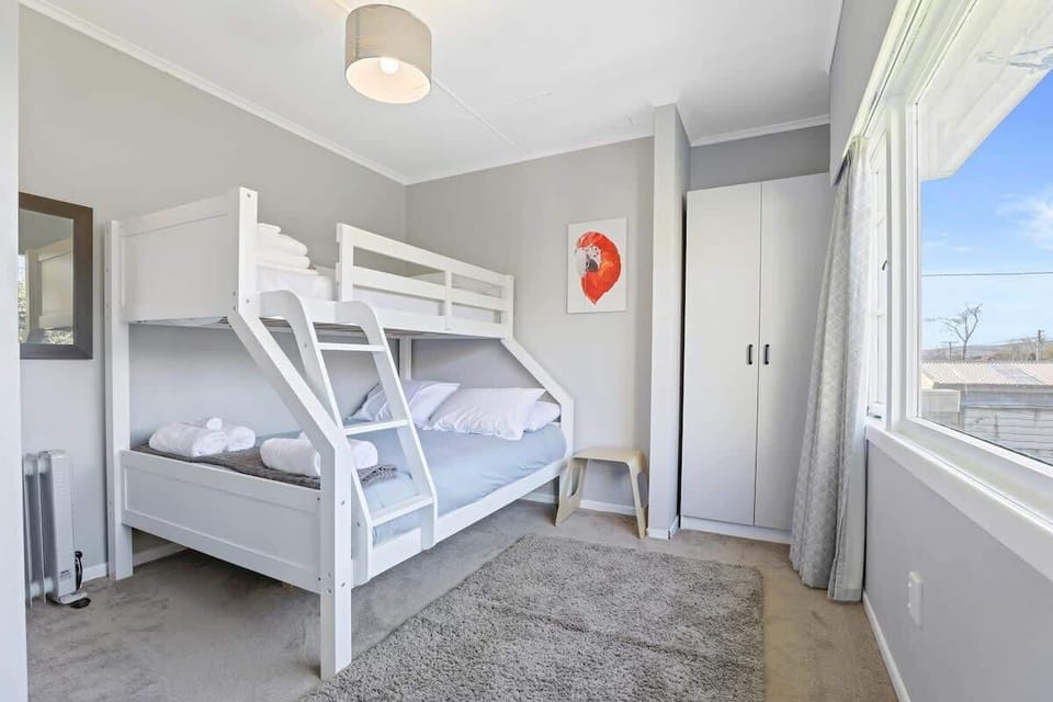 Bedroom 3 with Single over Double Bunk Bed