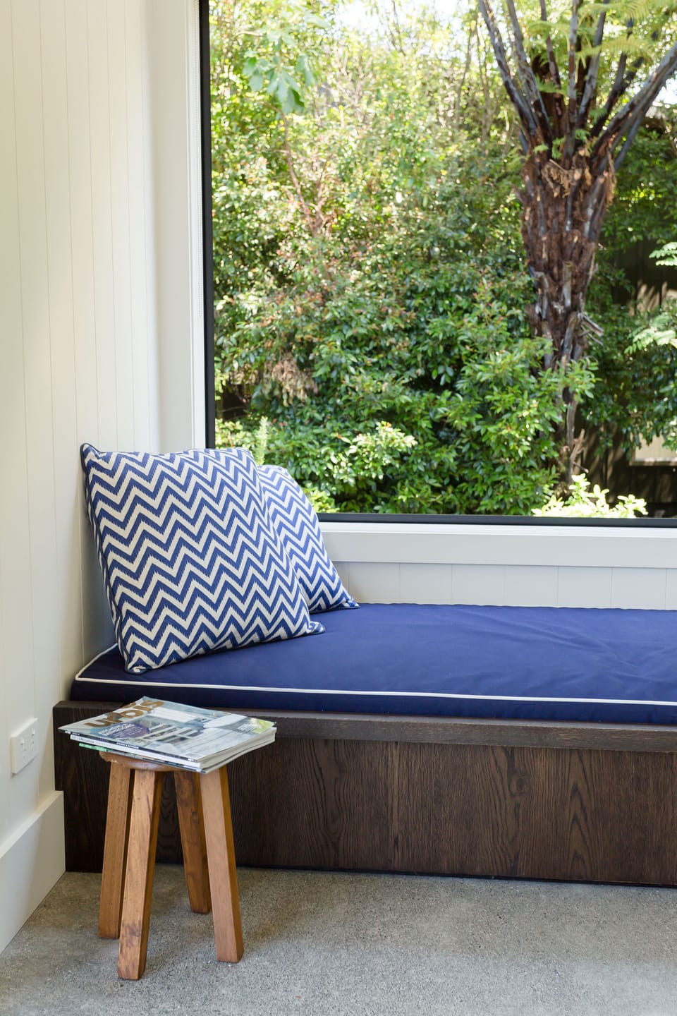 Reading corner in the Lanai