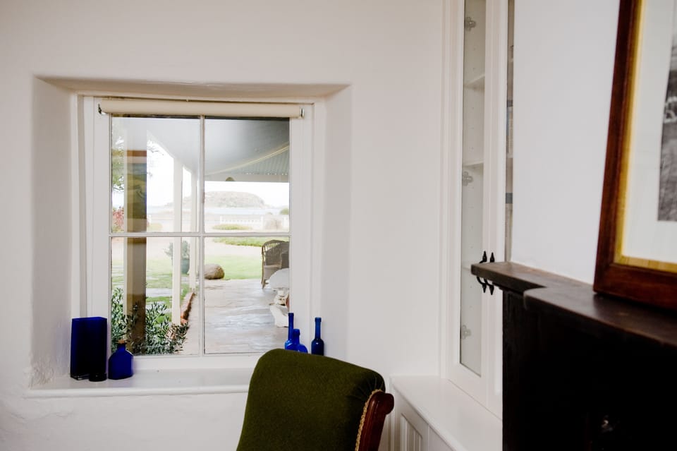 Sitting room view of the sea and Wright Island