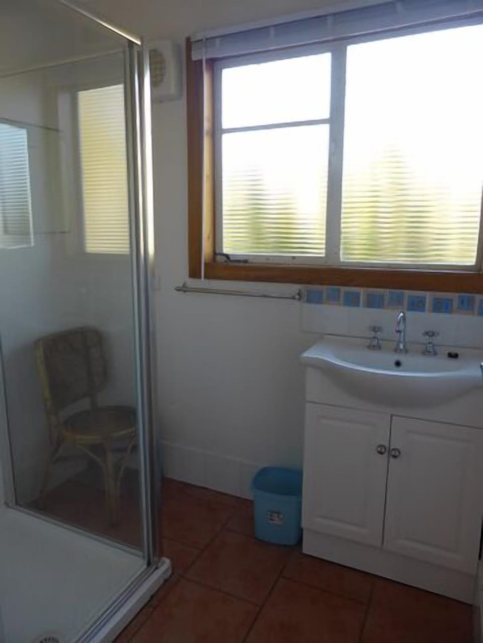 Shower and separate bath