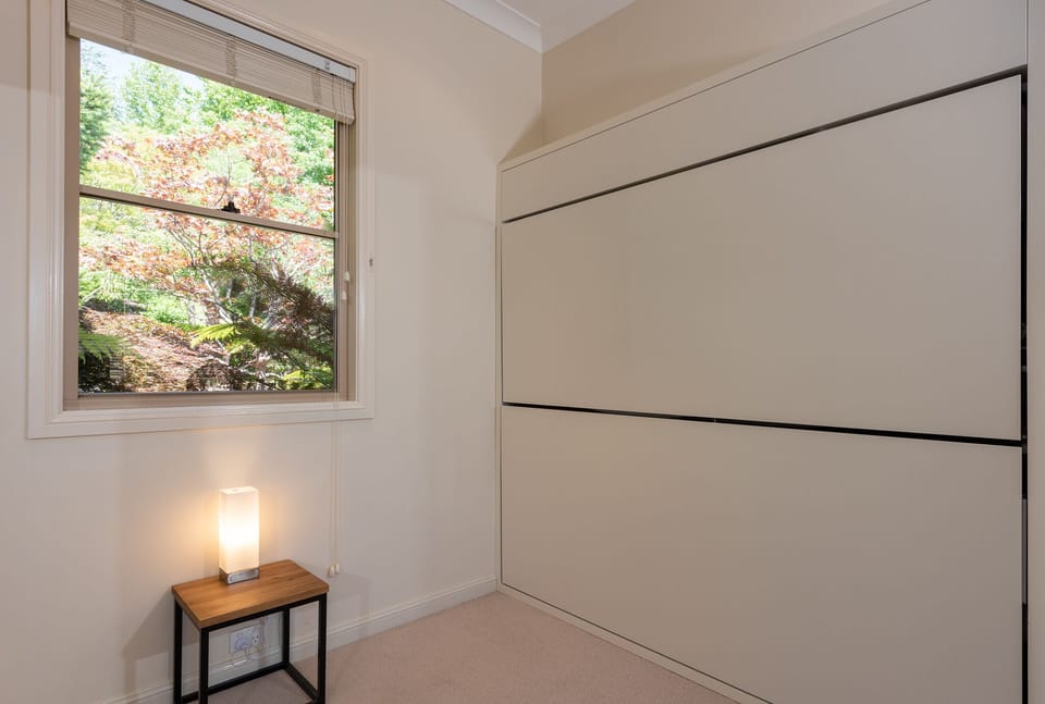 Bedroom 4 (bunk beds neatly recess into the wall when not required).