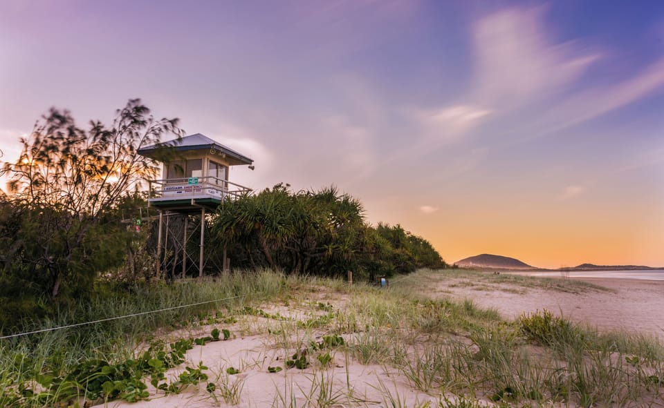 Patrolled beach conveniently at your doorstep