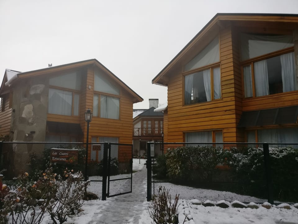 Front in winter time