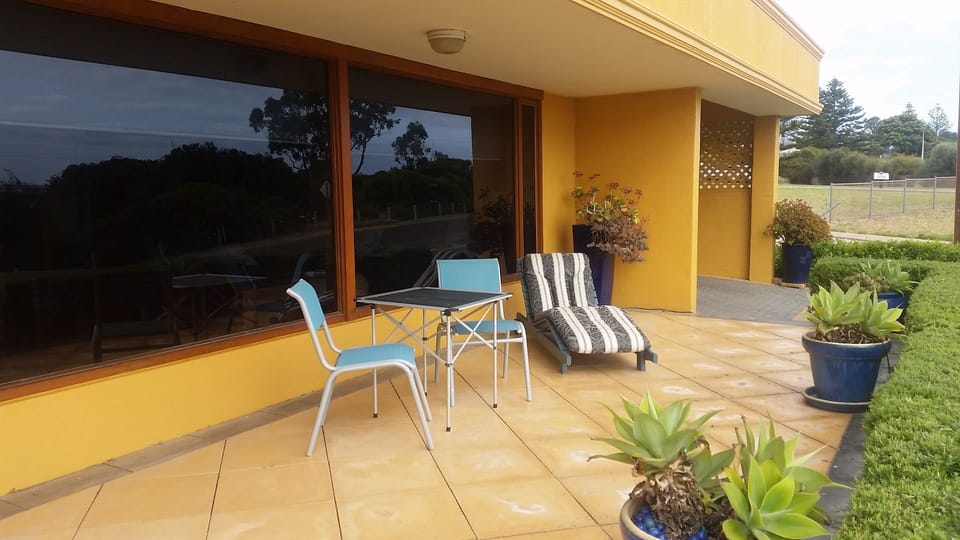 Front terrace