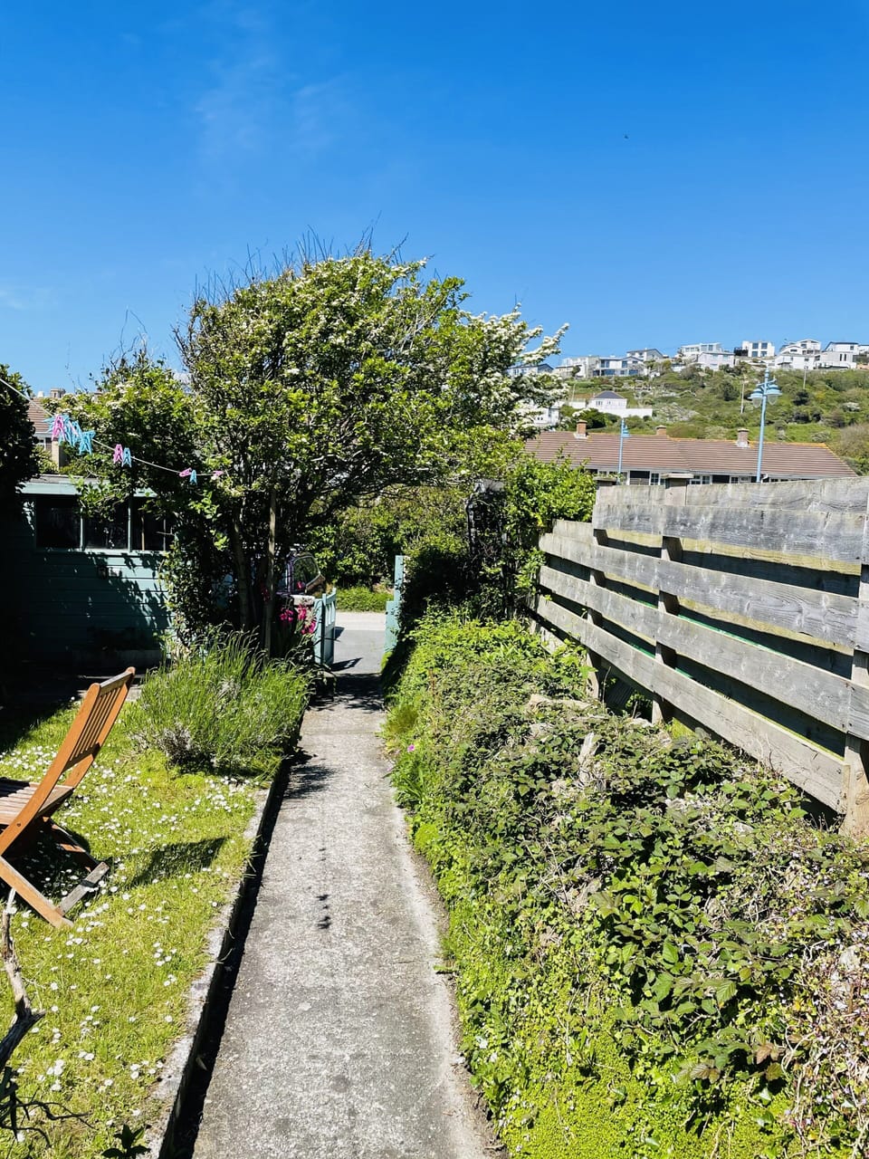Towards the terrace 