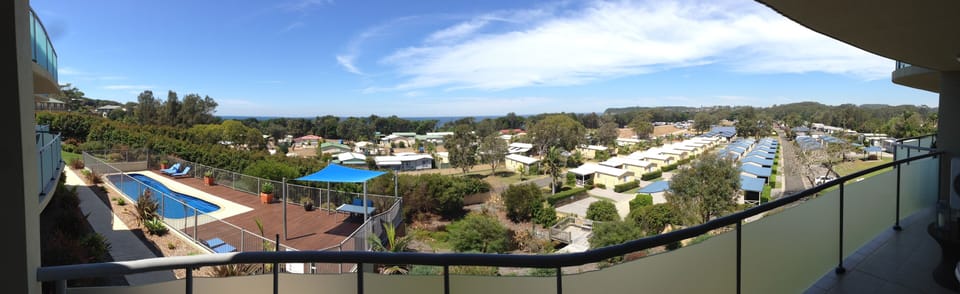 Panoramic view from your balcony