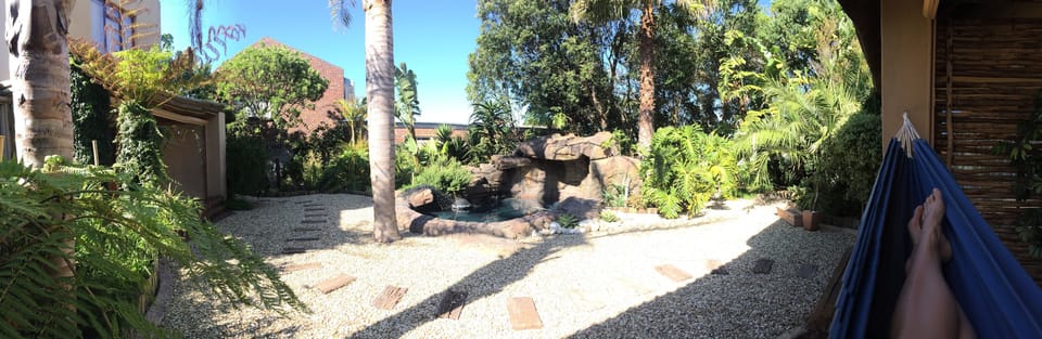 Pool and Garden area