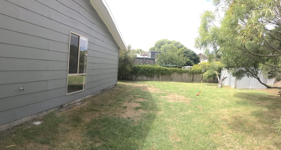 Large secure backyard