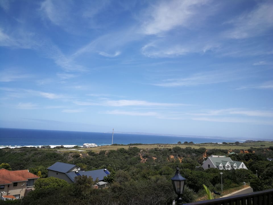 View of the Indian ocean, the gorge and a farm nearby