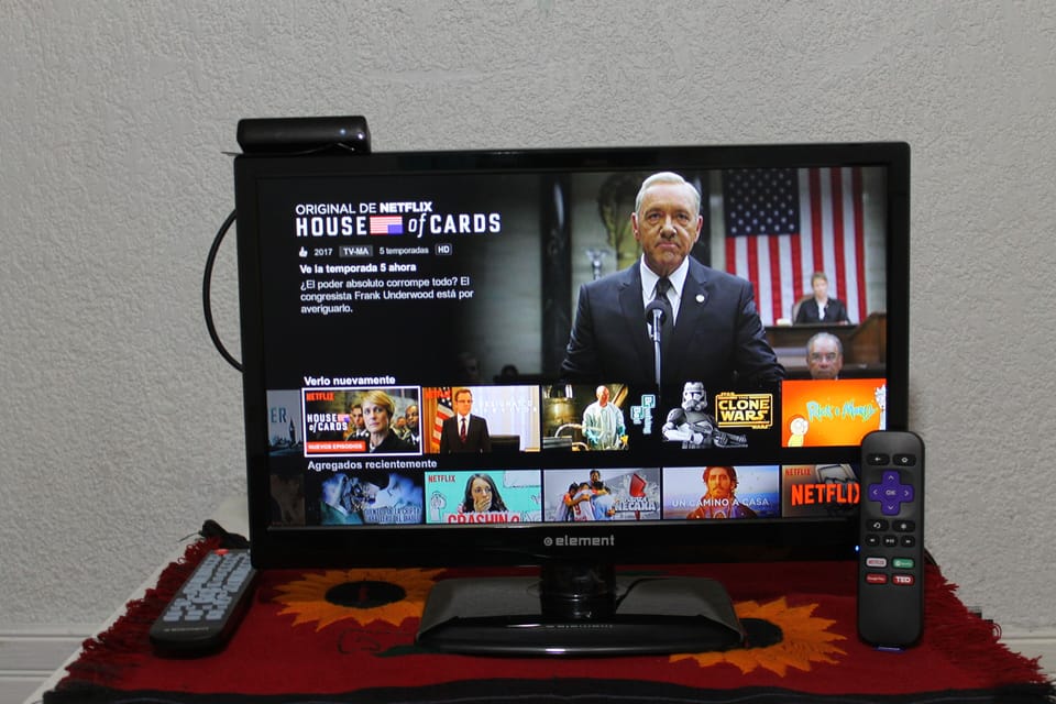 Netflix, and everything it offers in Series and Movies.