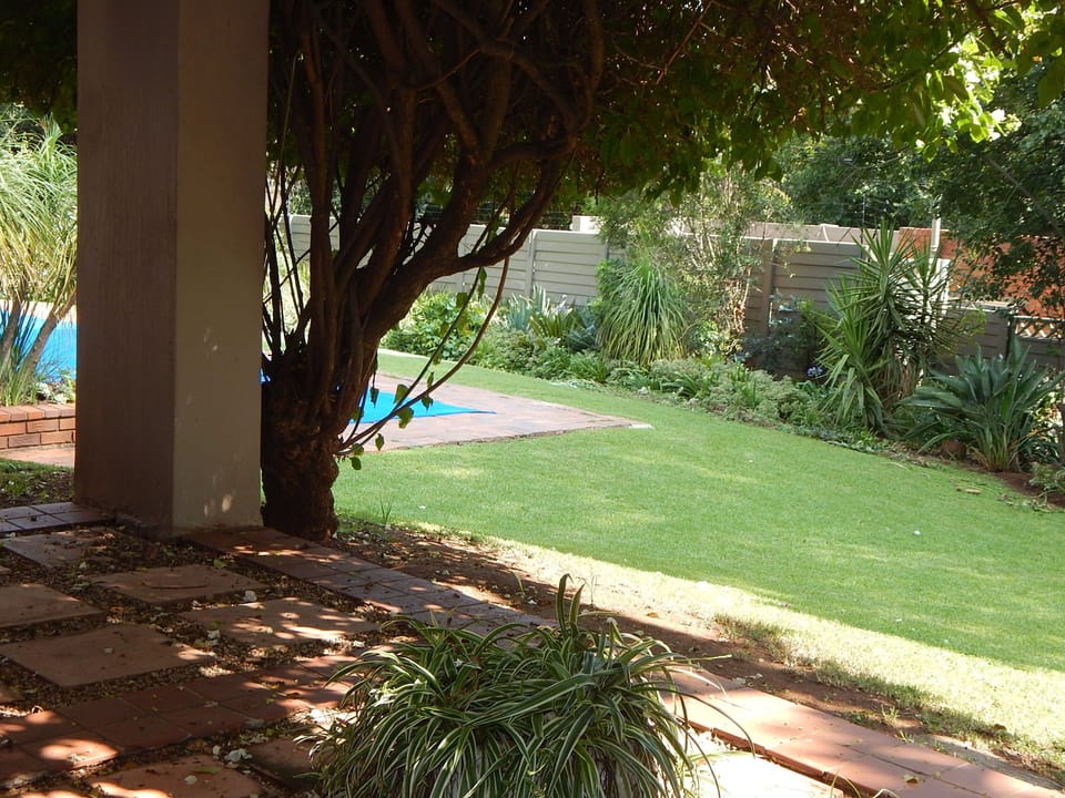 Garden view from Unit 1