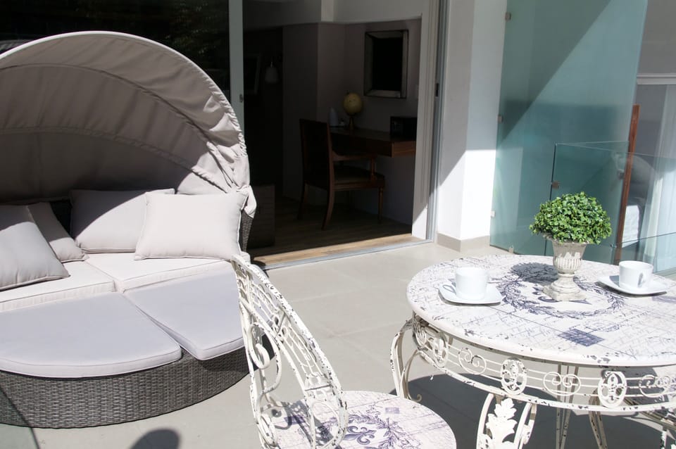 Beautiful terrace inside of the loft