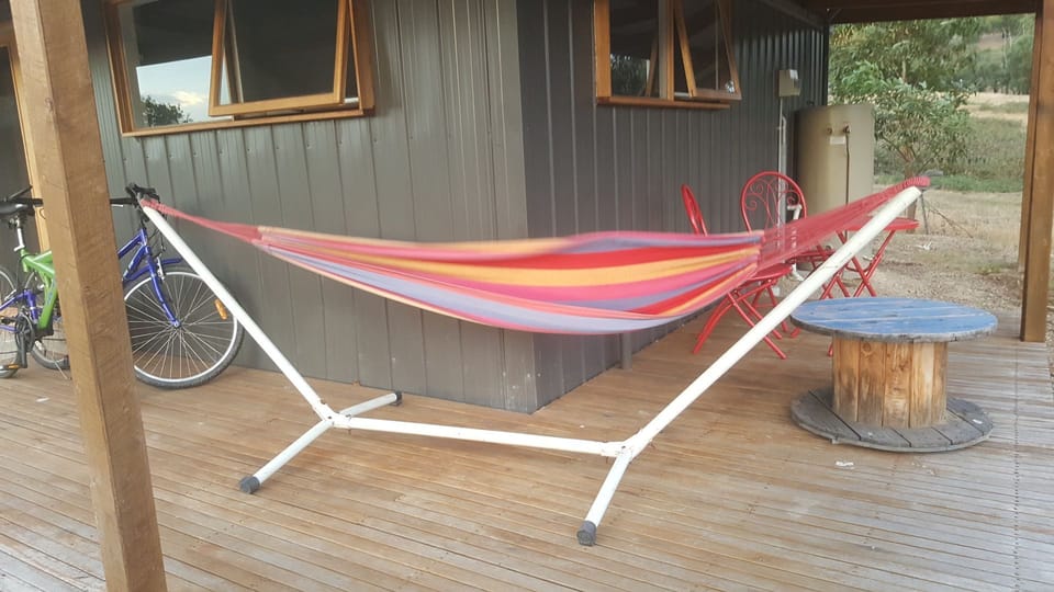 Relax in the hammock