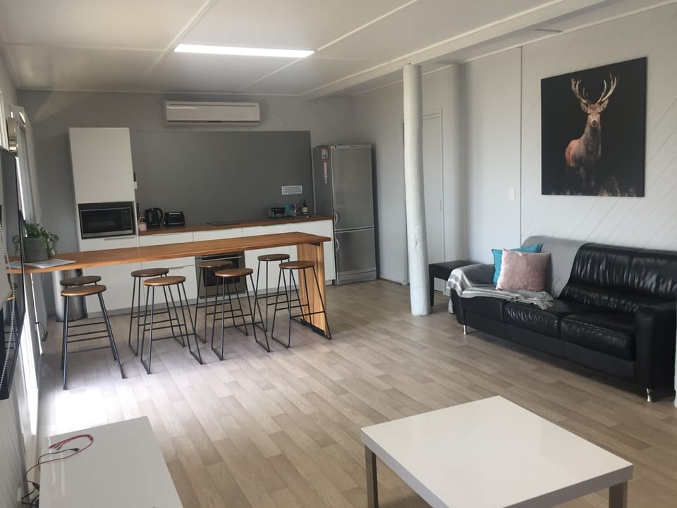 Kitchen and dining with 8 spaces available