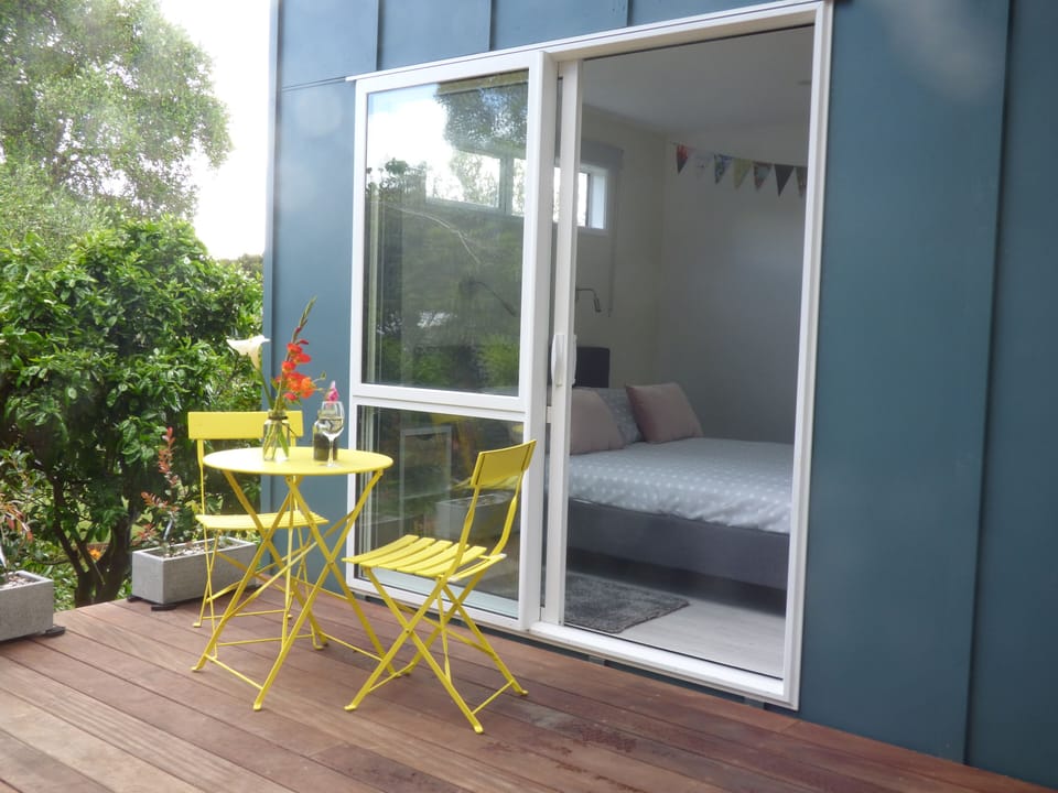 Private deck with garden view