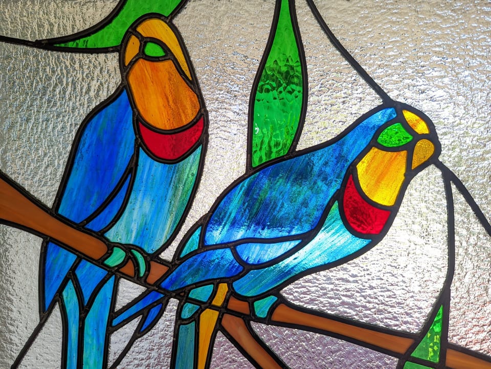 Beautiful, handmade leadlight windows