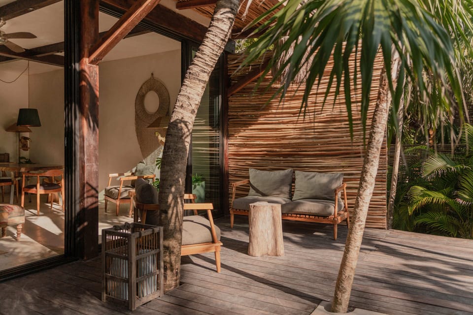 Private terrace.