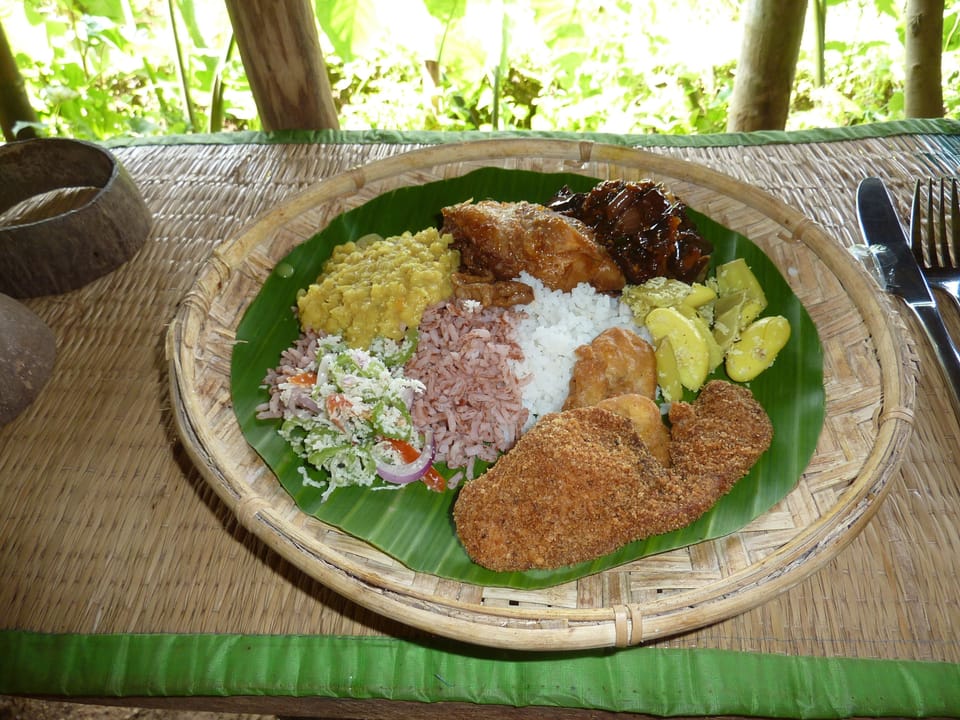 Lets eat in a banana Leaf .... 