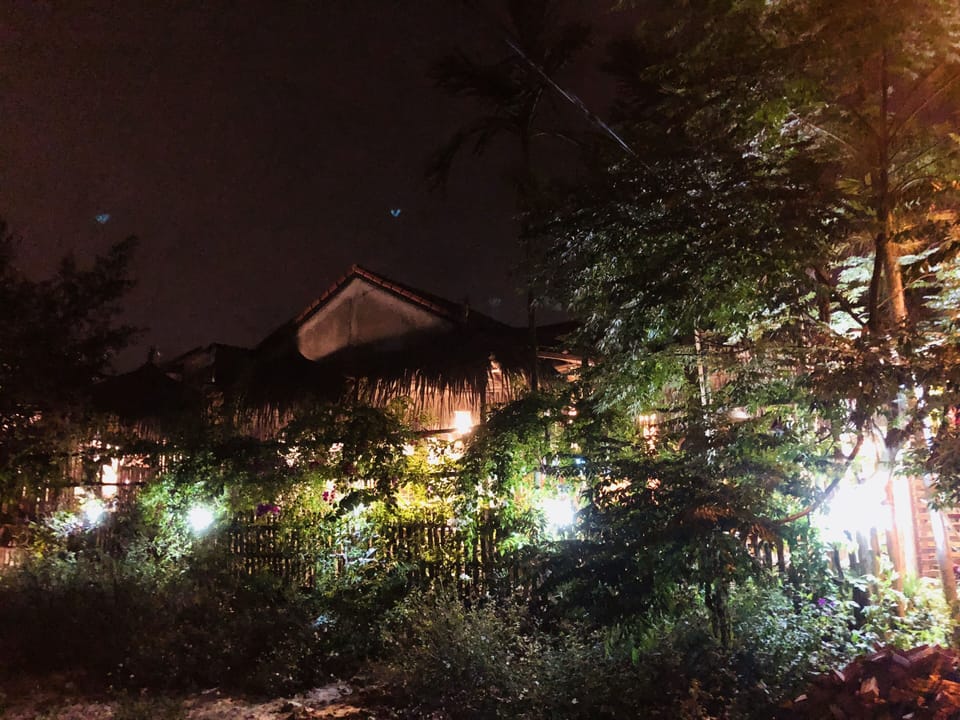 the whole house at night