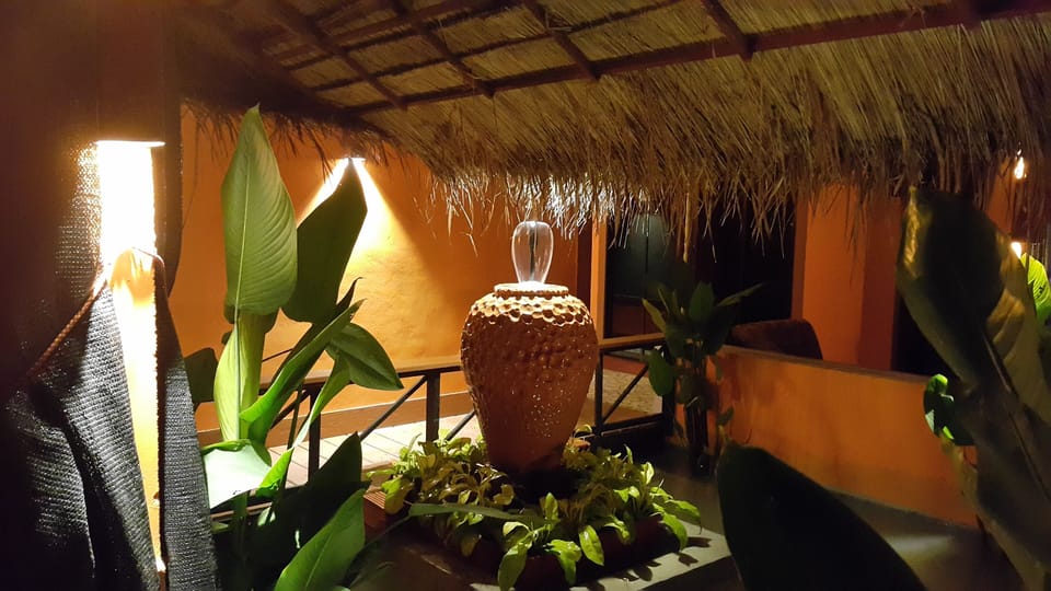Water Feature Poolside