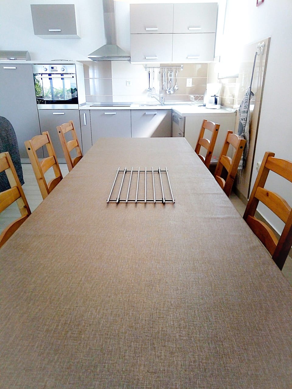 Kitchen and dining area
