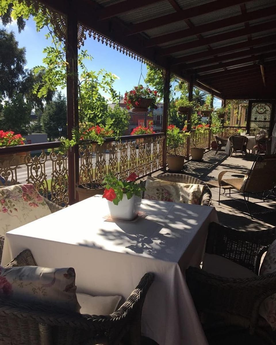 Your Front Balcony dining Area....just perfect.