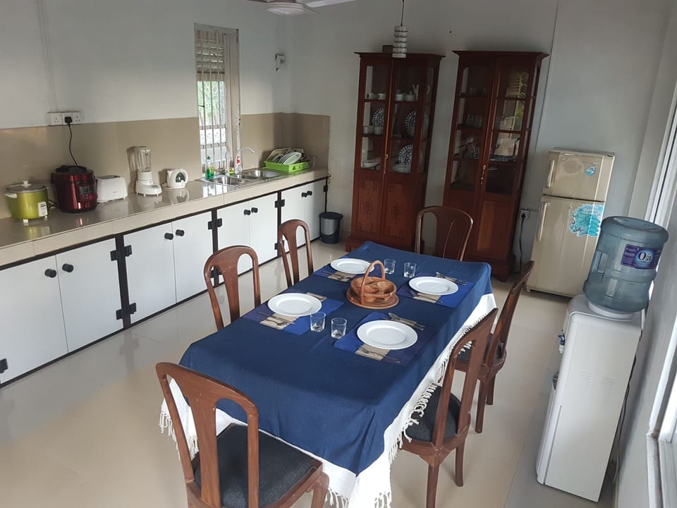 The fully equipped Kitchen