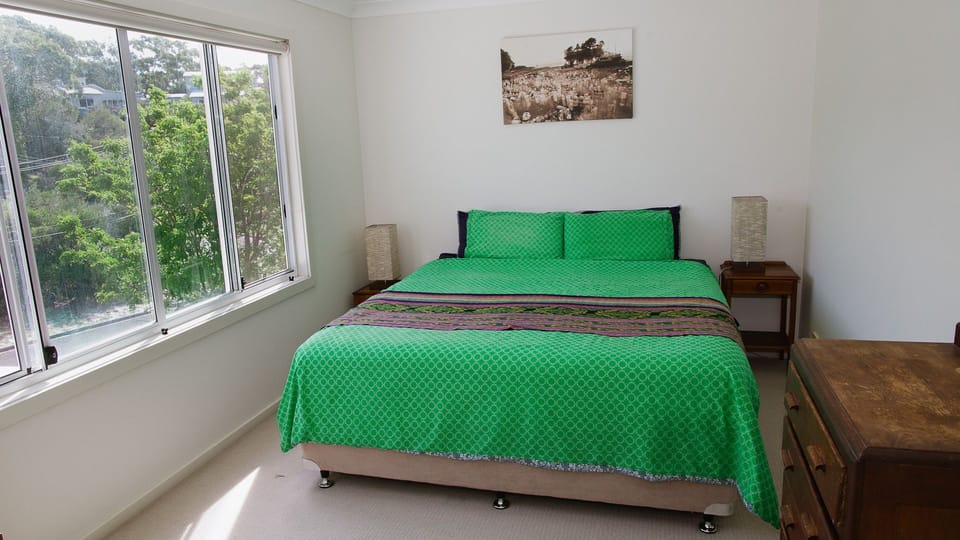 King size bedroom upstairs 