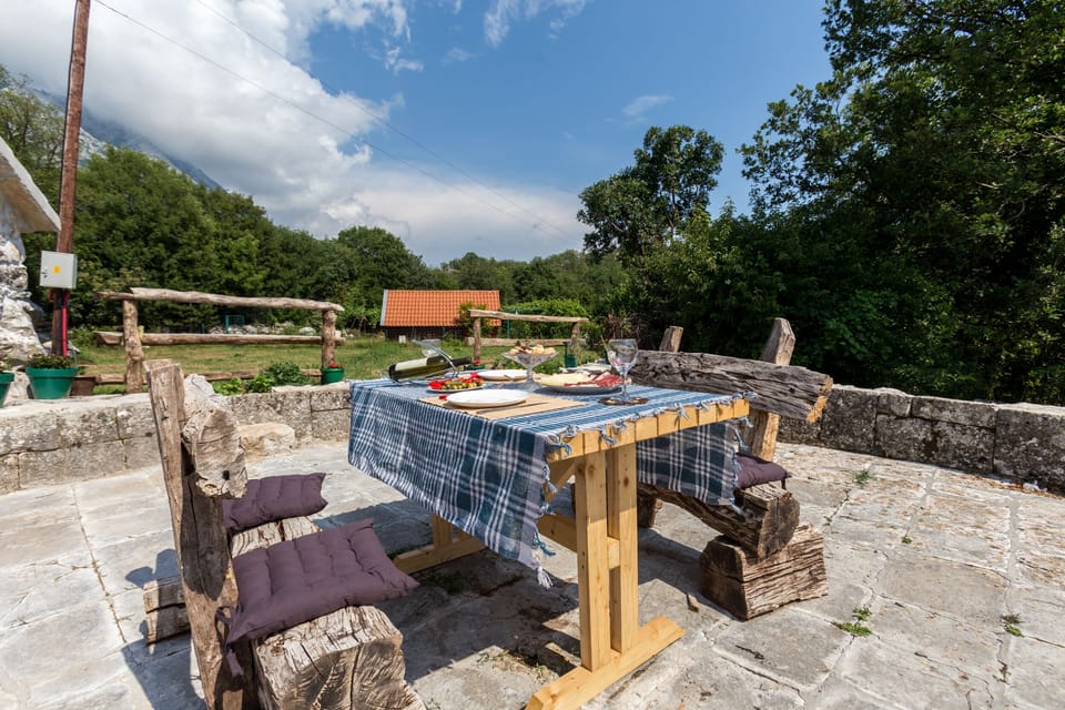 Terrace with sitting area. 